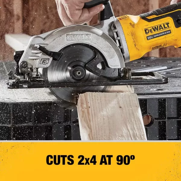 DEWALT ATOMIC 20-Volt MAX Cordless Brushless 4-1/2 in. Circular Saw with (1) 20-Volt Battery 5.0Ah