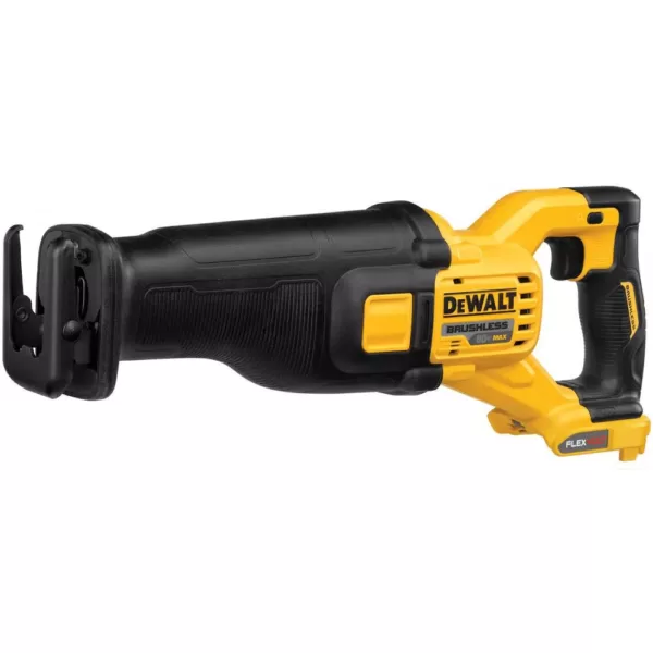 DEWALT FLEXVOLT 60-Volt MAX Cordless Brushless 7-1/4 in. Circular Saw, (1) FLEXVOLT 6.0Ah Battery, Recip Saw &  Circ Blade Set