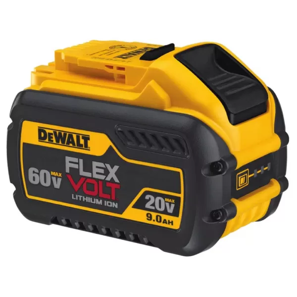 DEWALT FLEXVOLT 60-Volt MAX Cordless Brushless 7-1/4 in. Circular Saw with Brake with (1) FLEXVOLT 9.0Ah Battery