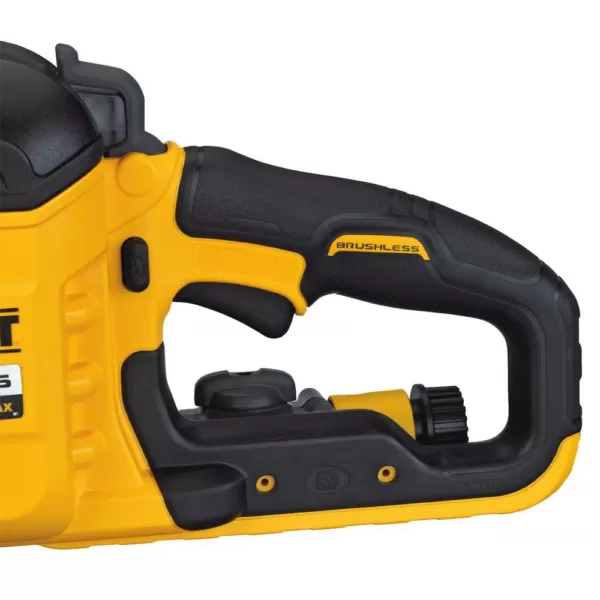 DEWALT FLEXVOLT 60-Volt MAX Brushless 9 in. Cut-Off Construction Saw, (2) FLEXVOLT 9.0Ah Batteries & 4-1/2 in. Angle Grinder