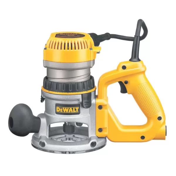 DEWALT 2-1/4 HP Electronic Variable Speed D-Handle Router with Soft Start