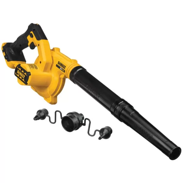 DEWALT 20-Volt MAX Cordless Compact Jobsite Blower 135 MPH 100 CFM with (1) 20-Volt 4.0Ah Battery