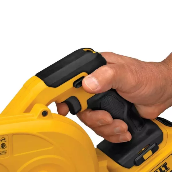 DEWALT 20-Volt MAX Cordless Compact Jobsite Blower 135 MPH 100 CFM with (1) 20-Volt 4.0Ah Battery & Charger