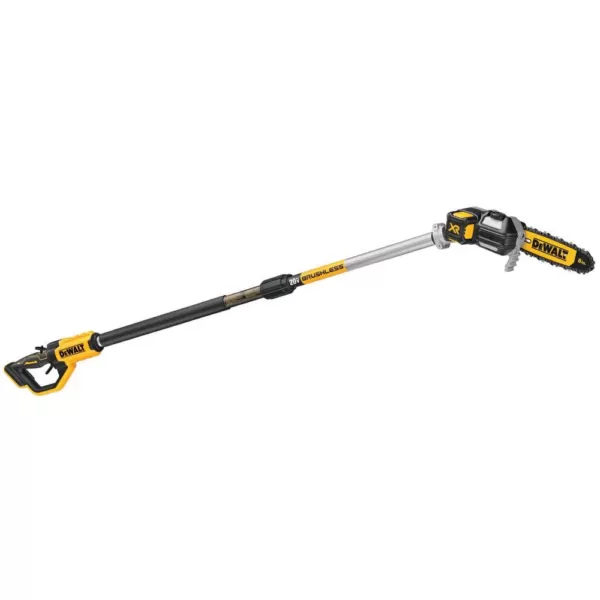 DEWALT 14 in. 20V MAX Cordless Brushless String Trimmer w/ Bonus 8 in. 20V Pole Saw & 22 in. 20V Hedge Trimmer (Tools Only)