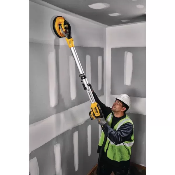 DEWALT 20-Volt MAX Cordless 9 in. Drywall Sander with (2) 20-Volt 5.0Ah Batteries & Charger