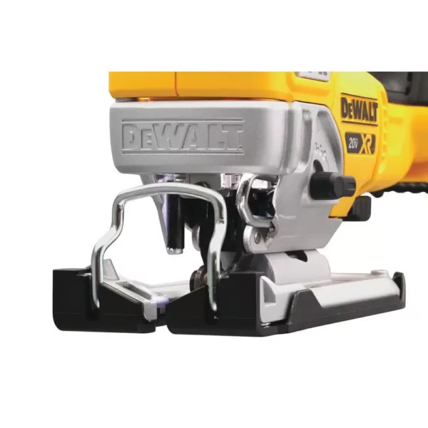 DEWALT 20-Volt MAX XR Cordless Brushless 5 in. Random Orbital Sander with Jigsaw & (1) 20-Volt Battery 5.0Ah