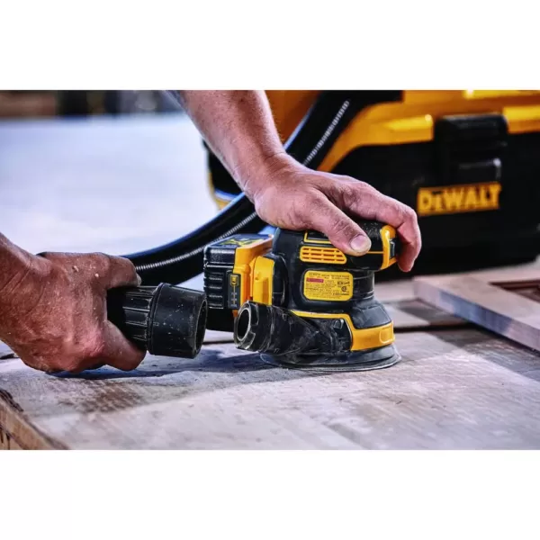 DEWALT 20-Volt MAX XR Cordless Brushless 5 in. Random Orbital Sander with (1) 20-Volt Battery 2.0Ah & Charger