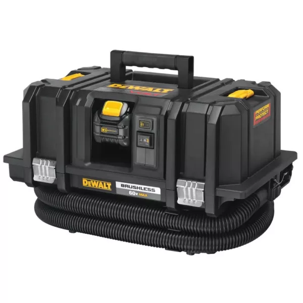 DEWALT FLEXVOLT 60-Volt MAX Cordless Dust Extractor Kit with (2) FLEXVOLT 6.0Ah Batteries