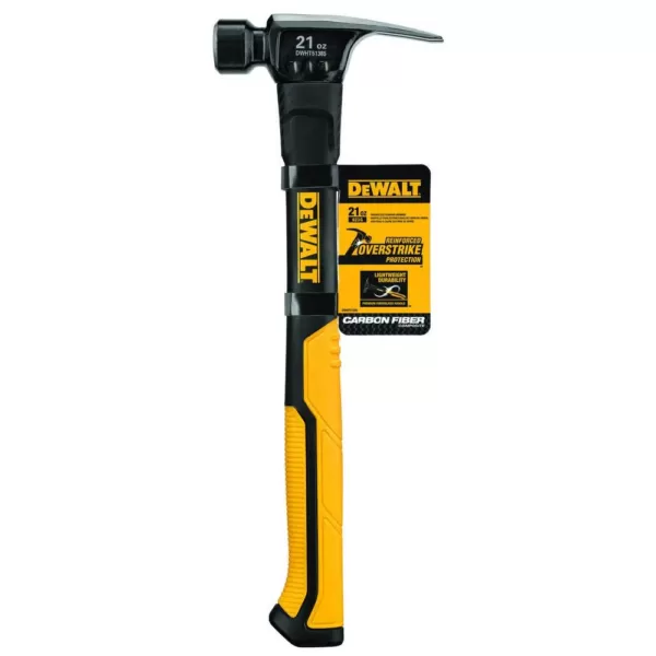 DEWALT 21 oz. Fiberglass Framing Hammer with 14 in. Handle