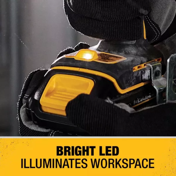 DEWALT ATOMIC 20-Volt MAX Cordless Brushless Compact 1/2 in. Hammer Drill, (2) 20-Volt 1.3Ah Batteries, Charger & Bag