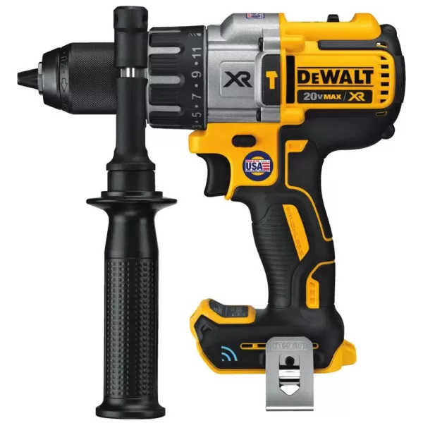 DEWALT 20-Volt MAX XR with Tool Connect Cordless Brushless 1/2 in. Hammer Drill/Driver (Tool Only)