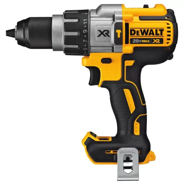 DEWALT 20-Volt MAX XR with Tool Connect Cordless Brushless 1/2 in. Hammer Drill/Driver (2) 20-Volt 5.0Ah Batteries & Charger