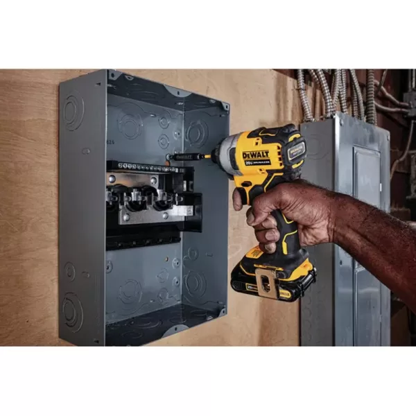 DEWALT ATOMIC 20-Volt MAX Cordless Brushless Compact 1/4 in. Impact Driver with (1) 20-Volt 4.0Ah Battery