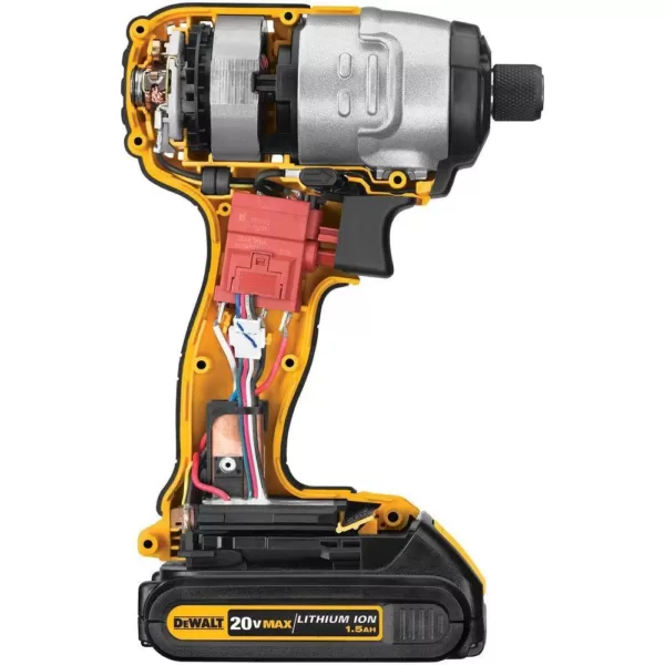 DEWALT 20-Volt MAX Cordless 1/4 in. Impact Driver (Tool-Only)