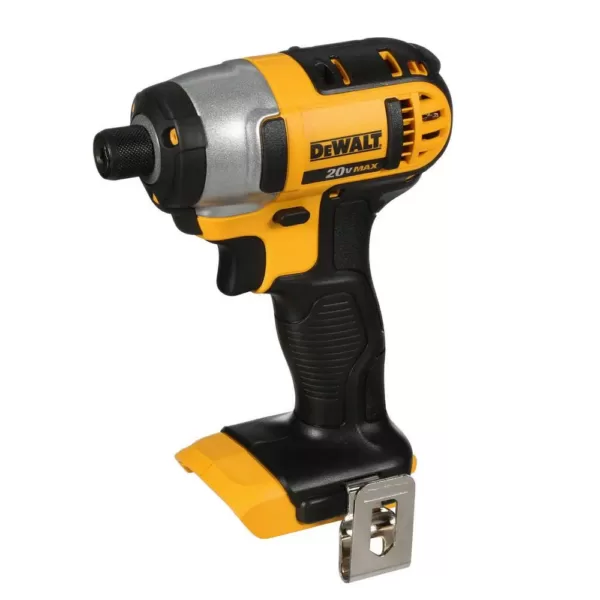 DEWALT 20-Volt MAX Cordless 1/4 in. Impact Driver (Tool-Only)