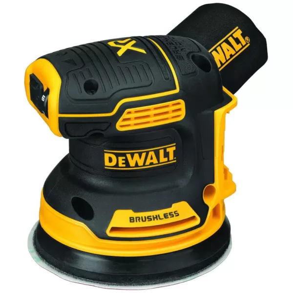 DEWALT 20-Volt MAX XR Cordless Brushless 3-Speed 1/4 in. Impact Driver, (1) 20-Volt 5.0Ah Battery & 5 in. Random Orbital Sander