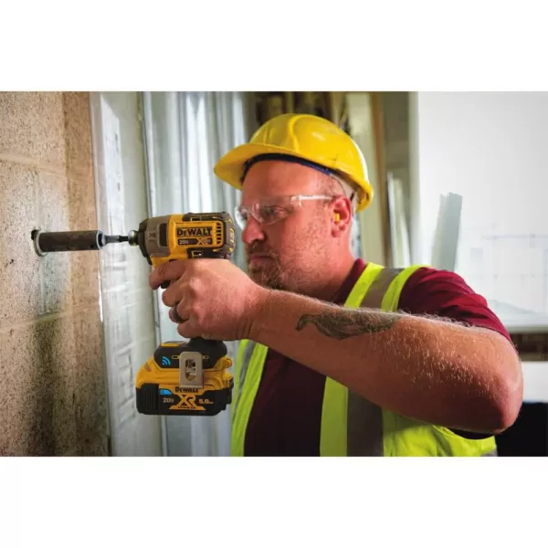 DEWALT 20-Volt MAX XR with Tool Connect Cordless Brushless 1/4 in. Impact Driver with (2) 20-Volt 2.0Ah Batteries & Charger