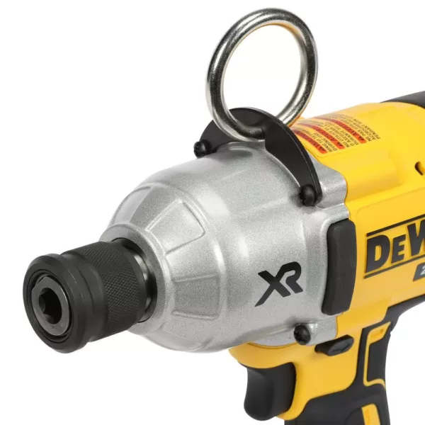 DEWALT 20-Volt MAX XR Cordless Brushless 7/16 in. High Torque Impact Wrench Quick Release Chuck & (1) 20-Volt 5.0Ah Battery