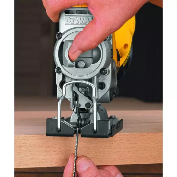 DEWALT 18-Volt Ni-Cd Cordless Jig Saw with Keyless Blade Change (Tool-Only)