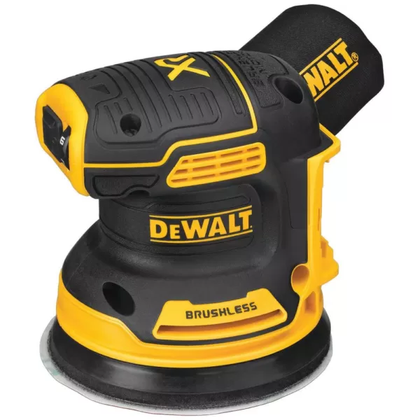 DEWALT 20-Volt MAX XR Cordless Brushless Jigsaw with 5 in. Random Orbital Sander, (1) 20-Volt 5.0Ah Battery & Charger