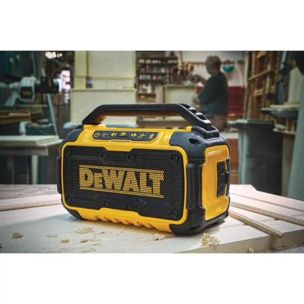 DEWALT 20-Volt MAX Bluetooth Speaker with 22 in. ToughSystem Tool Box