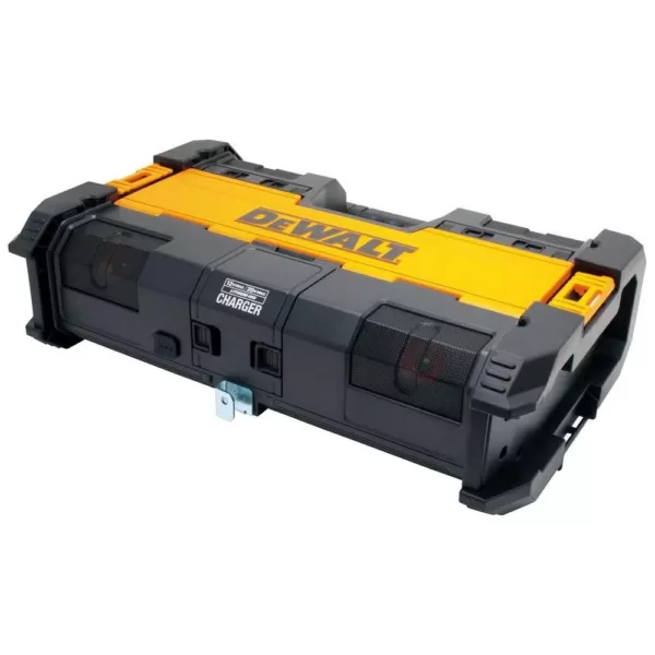 DEWALT TOUGHSYSTEM 14-1/2 in. Portable and Stackable Radio/Digital Music Player with Bluetooth and Battery Charger