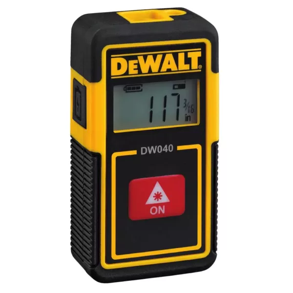 DEWALT 40 ft. Lithium-Ion Rechargeable Pocket Laser Distance Measurer