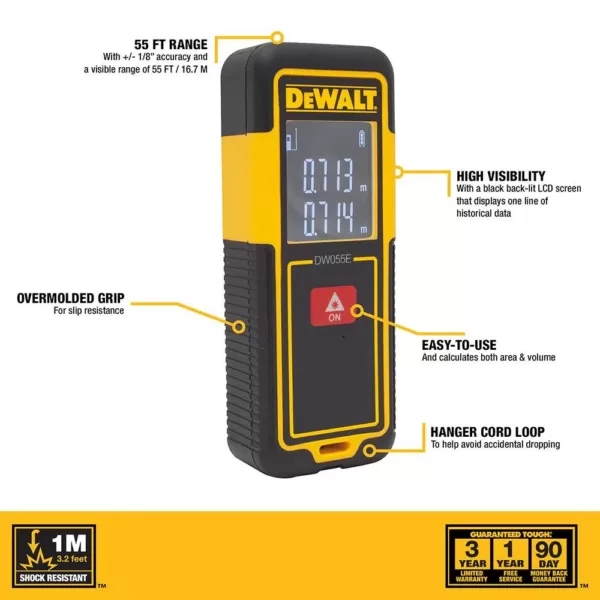 DEWALT Laser Distance Measurer