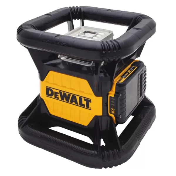 DEWALT 20-Volt MAX Lithium-Ion 250 ft. Gree Self-Leveling Rotary Laser Level with Battery 2Ah, Charger, & TSTAK Case