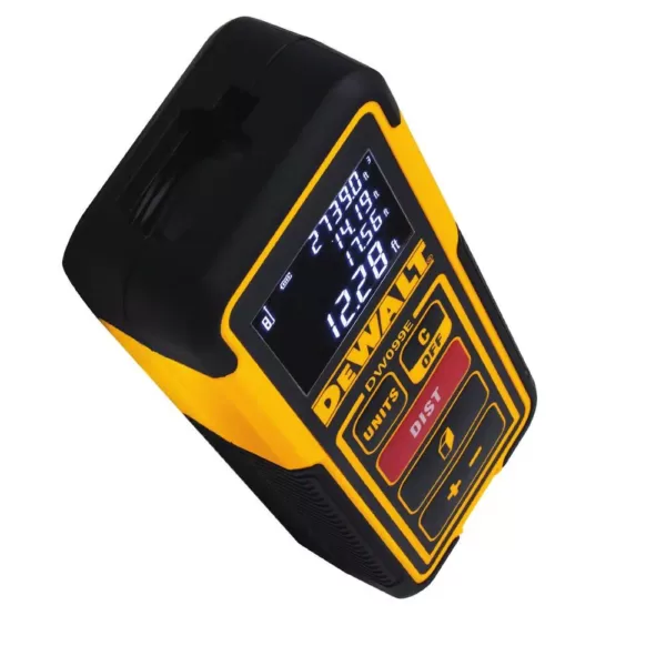 DEWALT Self-Leveling Red Line Laser Level with 100 ft. Laser Distance Measurer