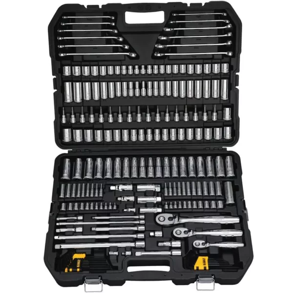 DEWALT Mechanics Tool Set (204-Piece) with (65-Piece) Impact Ready Accessory Set