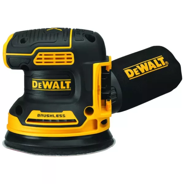 DEWALT 20-Volt MAX Cordless 7-1/4 in. Sliding Miter Saw with (1) 20-Volt Battery 4.0Ah & 5 in. Random Orbital Sander