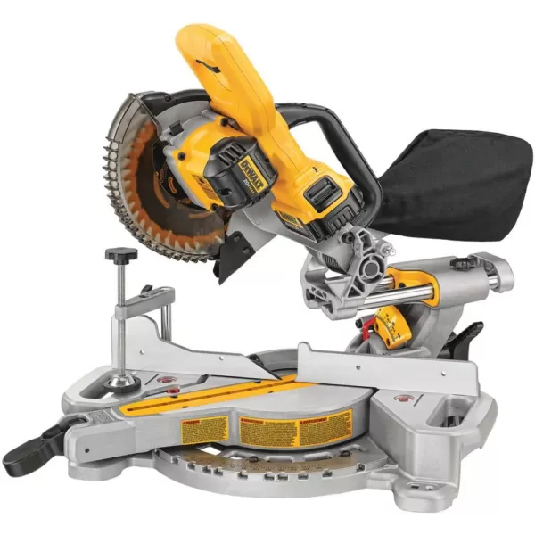 DEWALT 20-Volt MAX Cordless 7-1/4 in. Sliding Miter Saw with (1) 20-Volt Battery 4.0Ah & Oscillating Tool