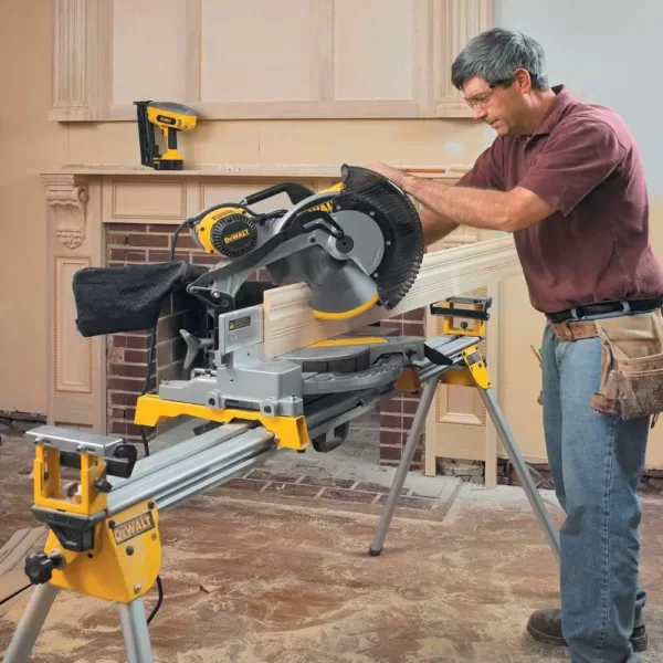 DEWALT 15 Amp Corded 12 in. Double-Bevel Compound Miter Saw