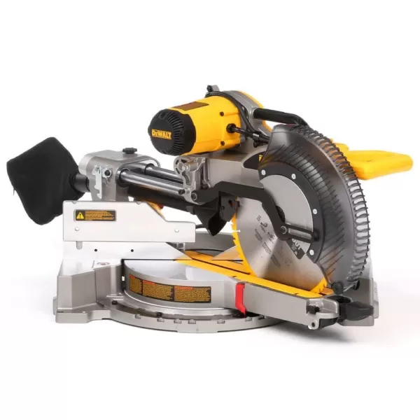 DEWALT 15 Amp Corded 12 in. Sliding Miter Saw with Bonus Heavy-Duty Miter Saw Stand