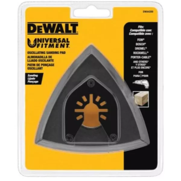 DEWALT Oscillating Set (8-Piece) with Oscillating Sanding Pad