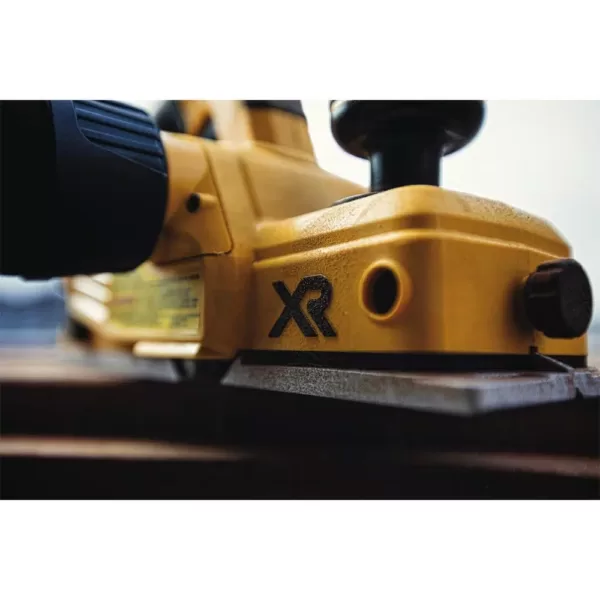 DEWALT 20-Volt MAX XR Cordless Brushless 3-1/4 in. Planer with (1) 20-Volt 2.0Ah Battery