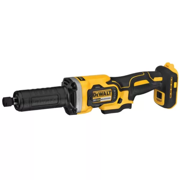 DEWALT 20-Volt MAX XR Cordless Brushless Deep Cut Band Saw with 1-1/2 in. Die Grinder & (2) 20-Volt Batteries 5.0Ah