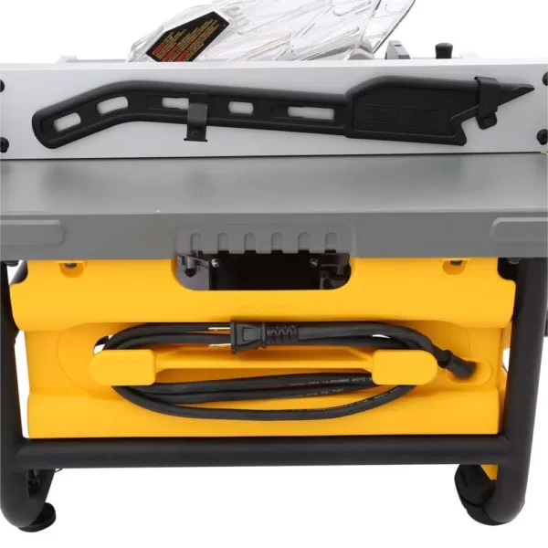 DEWALT 15 Amp Corded 10 in. Compact Job Site Table Saw with Site-Pro Modular Guarding System