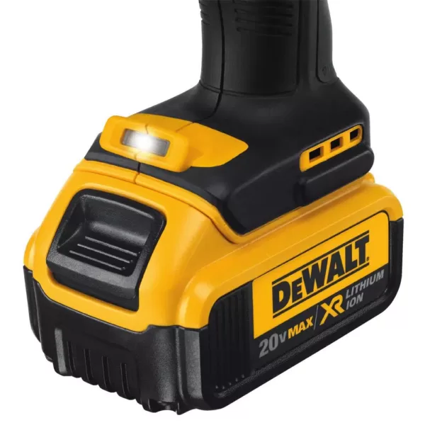 DEWALT 20-Volt MAX Cordless Died Cable Crimping Tool with (2) 20-Volt 4.0Ah Batteries, Charger & Case