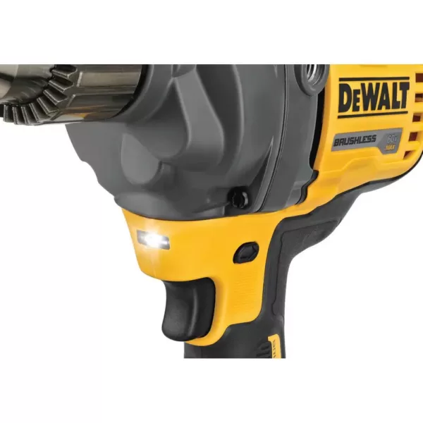 DEWALT FLEXVOLT 60-Volt MAX Cordless Brushless 1/2 in. Mixer/Drill with E-Clutch (Tool-Only)