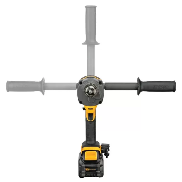 DEWALT FLEXVOLT 60-Volt MAX Cordless Brushless 1/2 in. Mixer/Drill with (1) FLEXVOLT 9.0Ah & (1) FLEXVOLT 6.0Ah Battery