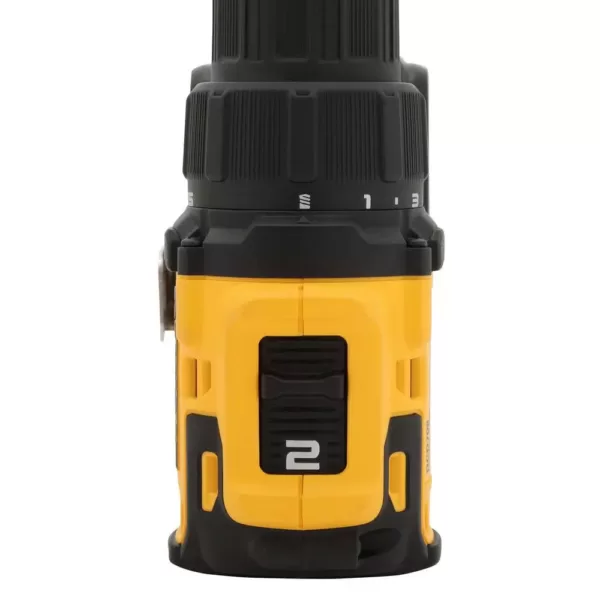 DEWALT ATOMIC 20-Volt MAX Cordless Brushless Compact 1/2 in. Drill/Driver, (2) 20-Volt 1.3Ah Batteries, Charger & Bag