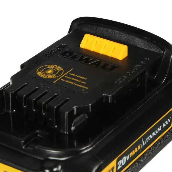 DEWALT 20-Volt MAX Compact Lithium-Ion 1.5Ah Battery Pack (6-Pack)