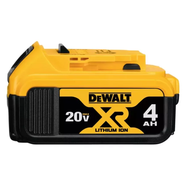 DEWALT 20-Volt MAX XR Premium Lithium-Ion 4.0Ah Battery Pack (2-Pack)