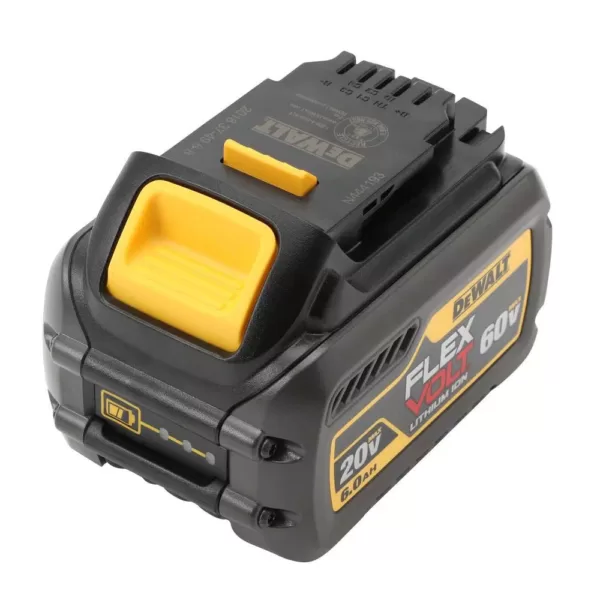 DEWALT FLEXVOLT 20-Volt/60-Volt MAX Lithium-Ion 6.0Ah Battery Pack