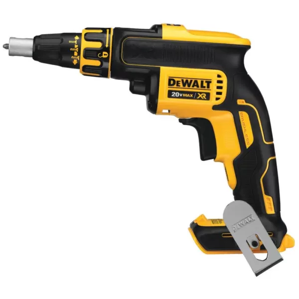 DEWALT 20-Volt MAX XR Cordless Brushless Drywall Screw Gun with 5 in. Random Orbital Sander