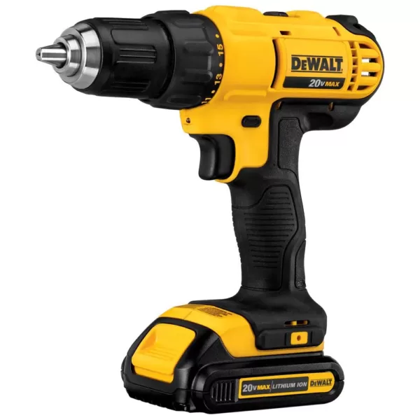 DEWALT 20-Volt MAX Cordless Drill/Impact Combo Kit (2-Tool) with (2) 20-Volt 1.3Ah Batteries, Charger & 6-1/2 in. Circular Saw