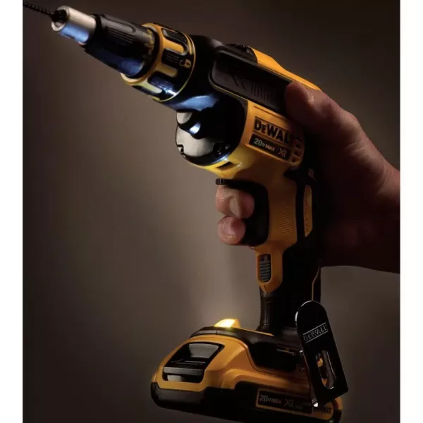 DEWALT 20-Volt MAX XR Cordless Drywall Screw Gun/Cut-out Tool Combo Kit (2-Tool) with (2) 20-Volt 2.0Ah Batteries & Charger