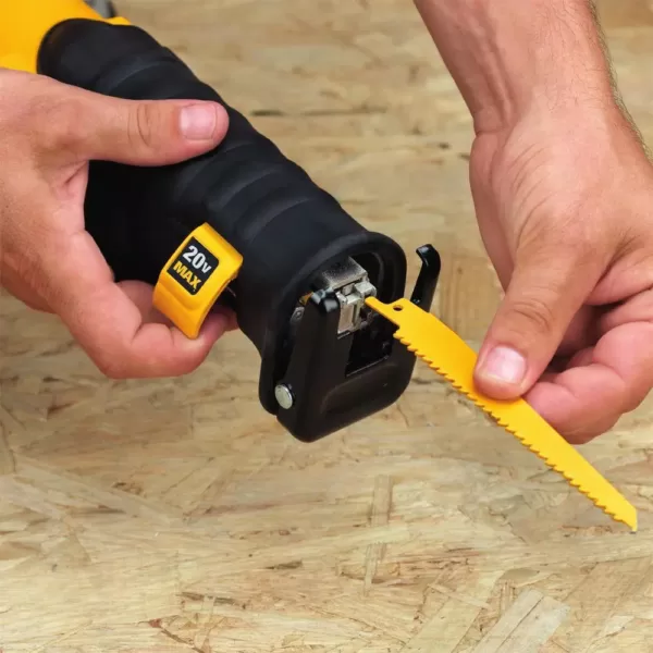 DEWALT 20-Volt MAX Cordless Drill/Impact Combo Kit (2-Tool) with (2) 20-Volt 1.5Ah Batteries, Charger & Reciprocating Saw